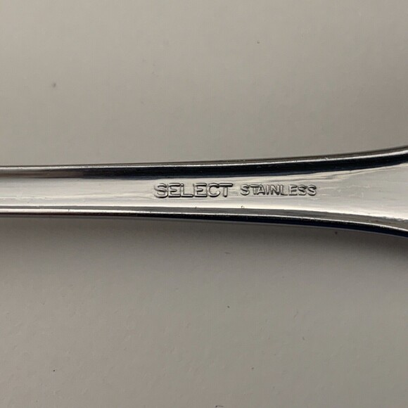 Select Stainless Steel Forks Spoons Flatware Lot of 8 - Picture 10 of 11